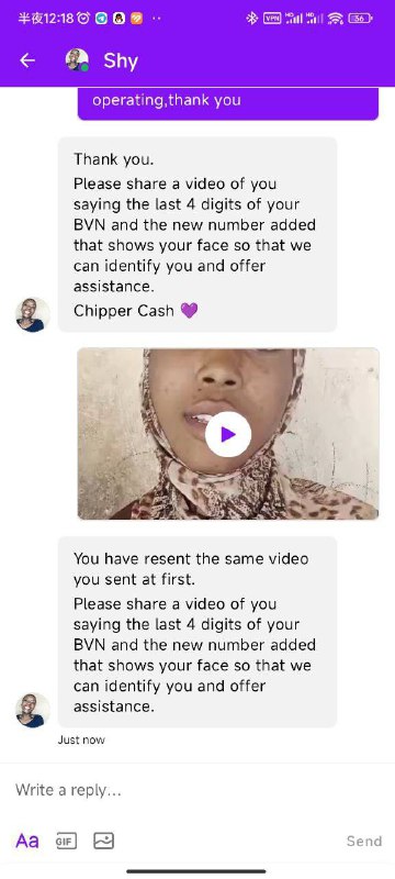 再次实测Chipper客服不满足你的要求 骂就完了 如果还是不满足你的要求 就多骂一会儿DP： 屠尽奸邪笑苍天🌠频道： @ArgunRiver🌌联系： @RightBankk