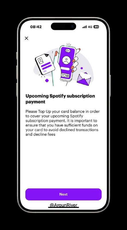 Chipper新增订阅续费提醒功能据了解，Chipper Cash对Spotify等部分订阅提供了到期续费提醒功能