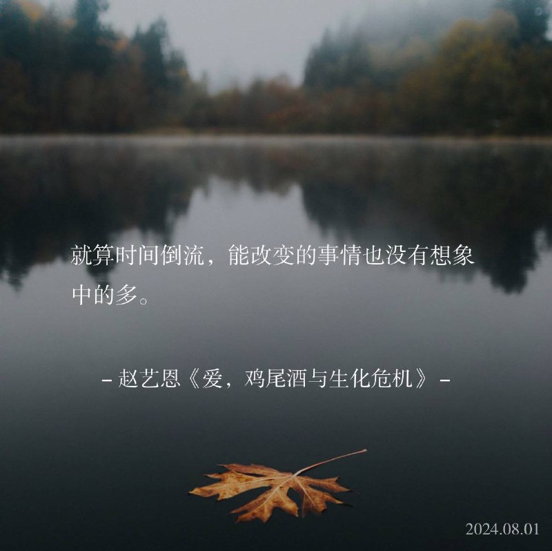 ⛱️标签：#一言 #晚安🌠频道：@ArgunRiver🌌投稿：@ArgunRiver_bot