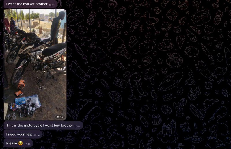 为了今晚足够的货，我掏钱给黑子买了个新摩托