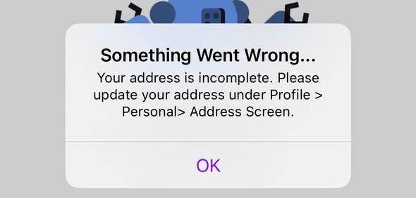 Chipper新号乱杀 老号也开始陆续出现了地址问题Chipper老号也陆续出现充值卡余额时出现地址错误，需要更新地址的问题，解决办法是去个人资料更新地址，随意填写即可解决，但是不知道后续会不会出现需要地址证明的情况Ps：尼区价格大涨价 钱包也陆续出现各种问题 继土后风靡半年的尼日利亚也要玩完了吗⛱️标签：#Chipper🌠频道：@ArgunRiver🌌投稿：@ArgunRiver_bot