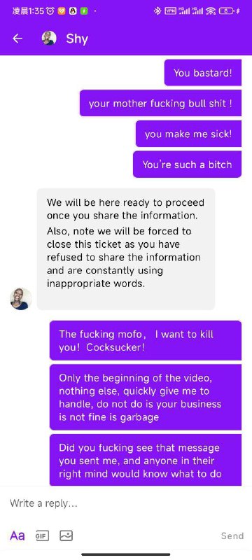 再次实测Chipper客服不满足你的要求 骂就完了 如果还是不满足你的要求 就多骂一会儿DP： 屠尽奸邪笑苍天🌠频道： @ArgunRiver🌌联系： @RightBankk