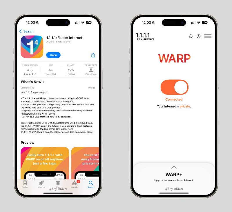 Cloudflare WARP App已支持MASQUE协议Cloudflare近日宣布，其WARP服务现已支持MASQUE协议，进一步提升了用户的网络隐私和连接效率